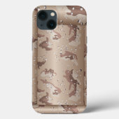 Padded Desert Camo Case-Mate iPhone Case (Achterkant)