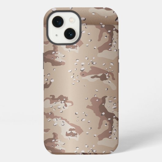 Padded Desert Camo iPhone Hoesje (Achterkant)