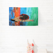 Paddelboarder Spandoek (Insitu)