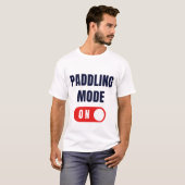 Paddelmodus Aan T-shirt (Voorkant volledig)