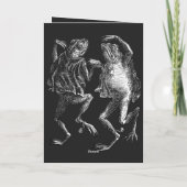 Padden die op de Sabbat dansen Dictionnaire Infern Kaart (Achterkant)