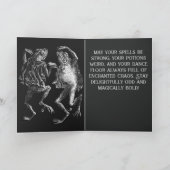 Padden die op de Sabbat dansen Dictionnaire Infern Kaart (Binnen)