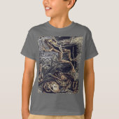  padden en kikkers door Ernst Haeckel T-shirt (Voorkant)