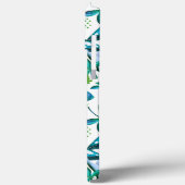 Paddenblauw Case-Mate iPhone Case (Achterkant / Links)