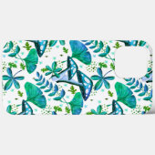 Paddenblauw Case-Mate iPhone Case (Achterkant (horizontaal))