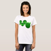 Paddenerwten in groen t-shirt (Voorkant volledig)