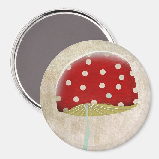 Paddengeel bosmurf-habitat magneet (Voorkant / Achterkant)