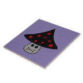 Paddenkamer Vampire keramische tegel Tegeltje (Zijkant)