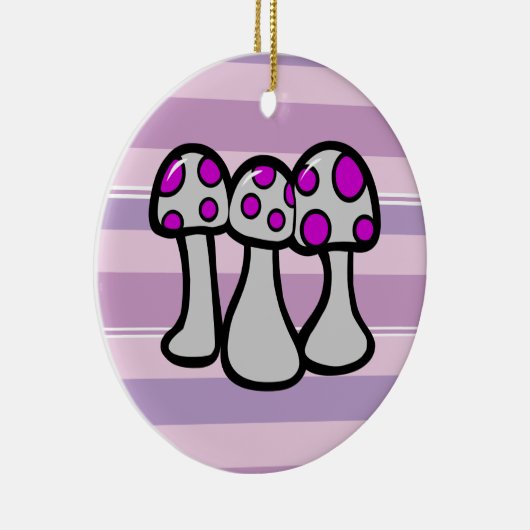 Paddenpaddenstoel Keramisch Ornament (Rechts)