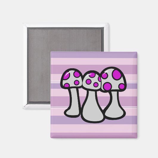 Paddenpaddenstoel Magneet (Voorkant / Achterkant)