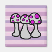 Paddenpaddenstoel Magneet (Voorkant)