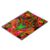 Paddenroombeeld abstract notitieboek (Linkerzijde)