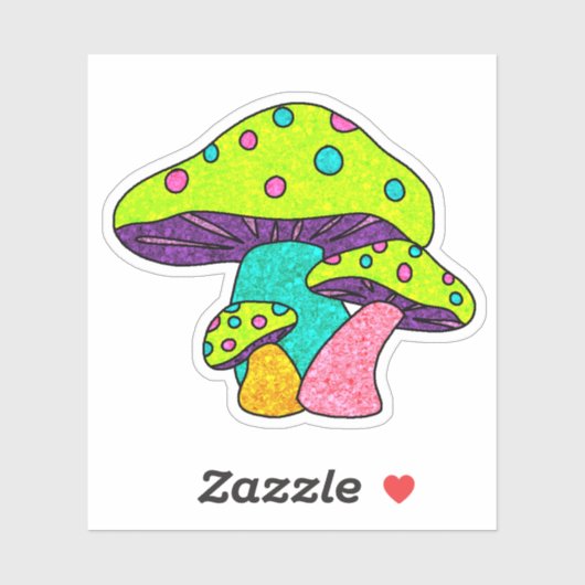 Paddenroomkamer elke dag sticker (Vel)