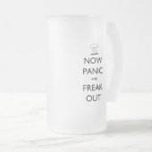 Paddenruimenwolk uit de "Nu paniek" en "Freak Out" Matglas Bierpul (Voorkant rechts)