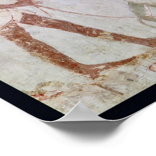 Paddensieten die goud vervoeren poster (Hoek)