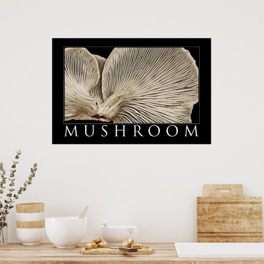 paddenstoel 2 poster (Keuken)