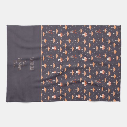 paddenstoel Aangepast Theedoek (Horizontaal)