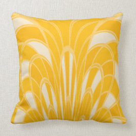 Paddenstoel Abstract - Art Deco - Mango Kussen