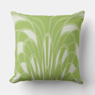 Paddenstoel Abstract - Art Deco - Munt Kussen
