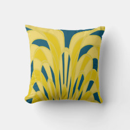 Paddenstoel Abstract - Art Deco - Sunshine Kussen