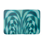 Paddenstoel Abstract - Art Deco - Zeewier Badmat (Voorkant)