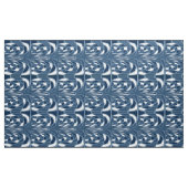 Paddenstoel, Abstract - Blauwe Heather - Stof (Yard (91,4 cm))