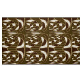 Paddenstoel, Abstract - bruin - verbinding Stof (Fat Quarter)