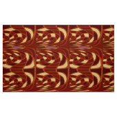 Paddenstoel, Abstract - Cinnamon Red - Stof (Fat Quarter)