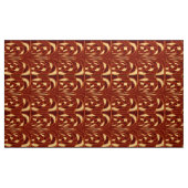 Paddenstoel, Abstract - Cinnamon Red - Stof (Yard (91,4 cm))