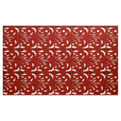Paddenstoel, Abstract - Kardinaal Rood - Stof (Yard (91,4 cm))