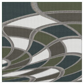 Paddenstoel, Abstract - Moss - Fabric Stof (Close Up)