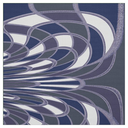 Paddenstoel, Abstract - Sky - Stof (Swatch)