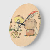 paddenstoel afdrukken grote klok (Hoek)