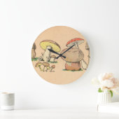 paddenstoel afdrukken grote klok (Huis)