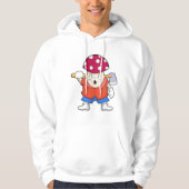Paddenstoel als boer met Ax Hoodie (Voorkant)