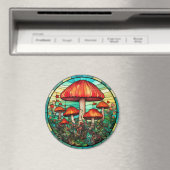 paddenstoel Art Magnet (Insitu (Vaatwasser))