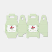 Paddenstoel Baby shower Dank u wel Bedankdoosjes (Uitgevouwen)