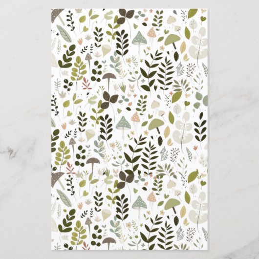 Paddenstoel Baby Word Scramble (Achterkant)