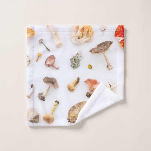 paddenstoel bad handdoek (Wasdoekje)