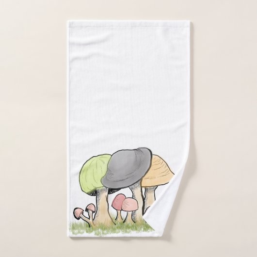 paddenstoel bad handdoek (Handdoek)