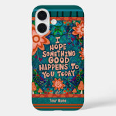 Paddenstoel Bloemen Inspirerende Quote Leuke Inspi Case-Mate iPhone Case (Achterkant)