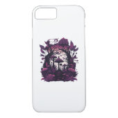 Paddenstoel Bossen Whimsigoth Witchy Screenprint D Case-Mate iPhone Case (Achterkant)