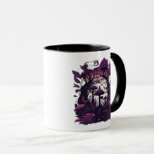 Paddenstoel Bossen Whimsigoth Witchy Screenprint D Mok (Voorkant rechts)