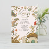 Paddenstoel Bossenfee Kaart (Staand voorkant)