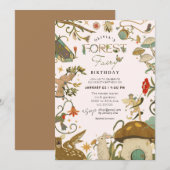 Paddenstoel Bossenfee Kaart (Voorkant / Achterkant)