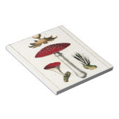  paddenstoel Botanische afdrukken Notitieblok (Schuin)