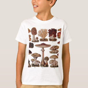  paddenstoel — Botanische afdrukken T-shirt