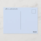 paddenstoel briefkaart (Achterkant)