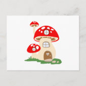 paddenstoel briefkaart (Voorkant)