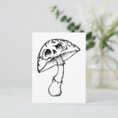 paddenstoel briefkaart (Staand voorkant)